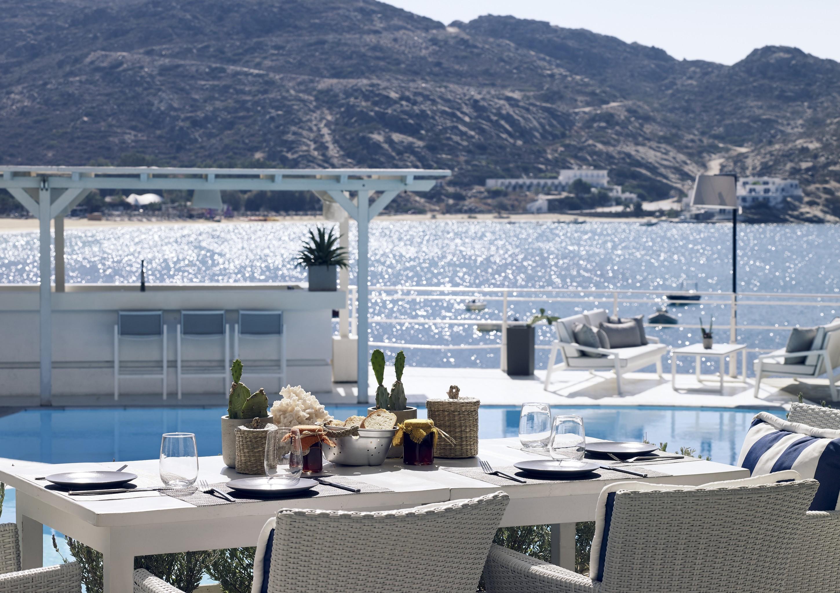 Ios Palace Hotel & Spa Mylopotas Bagian luar foto