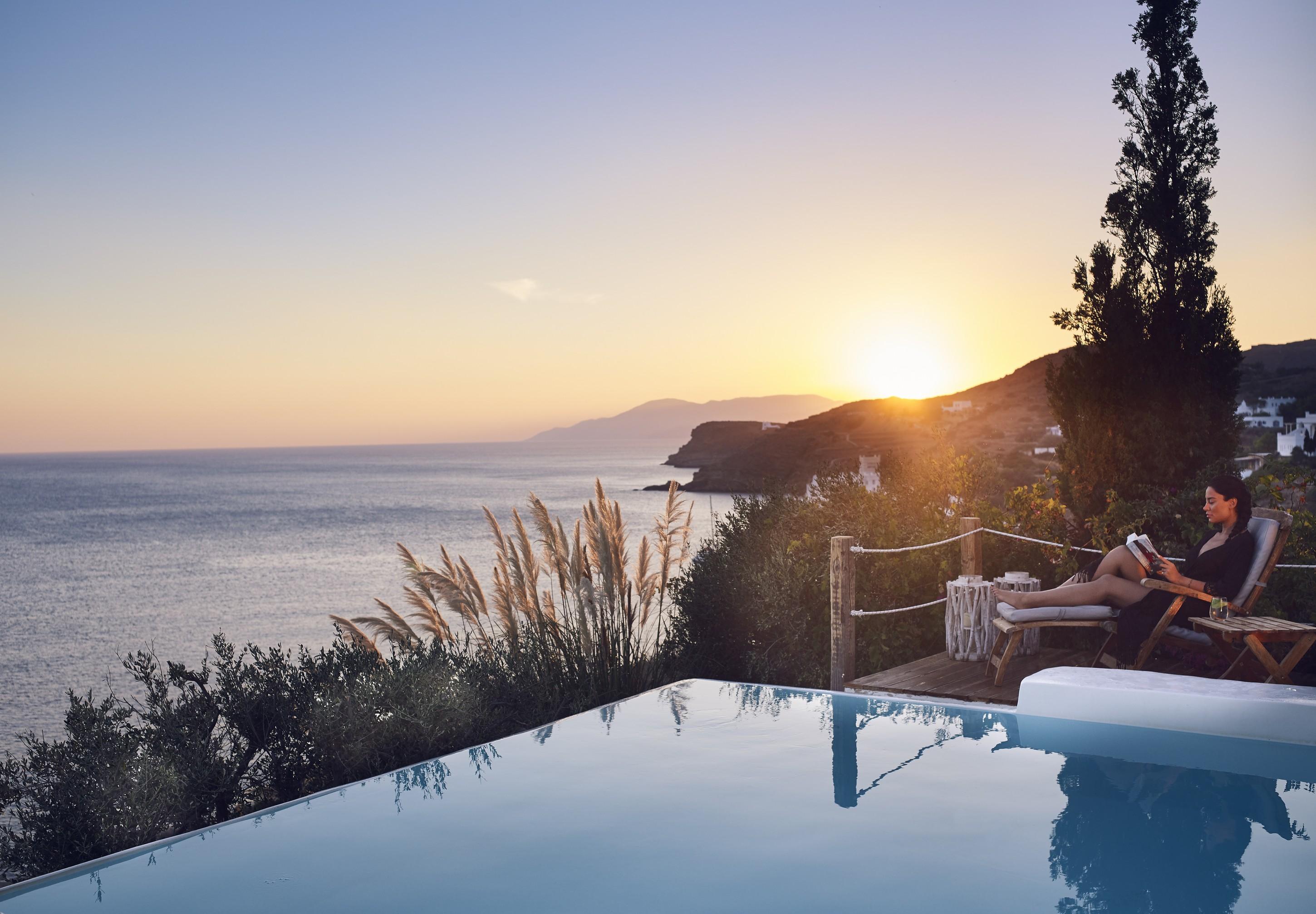 Ios Palace Hotel & Spa Mylopotas Bagian luar foto