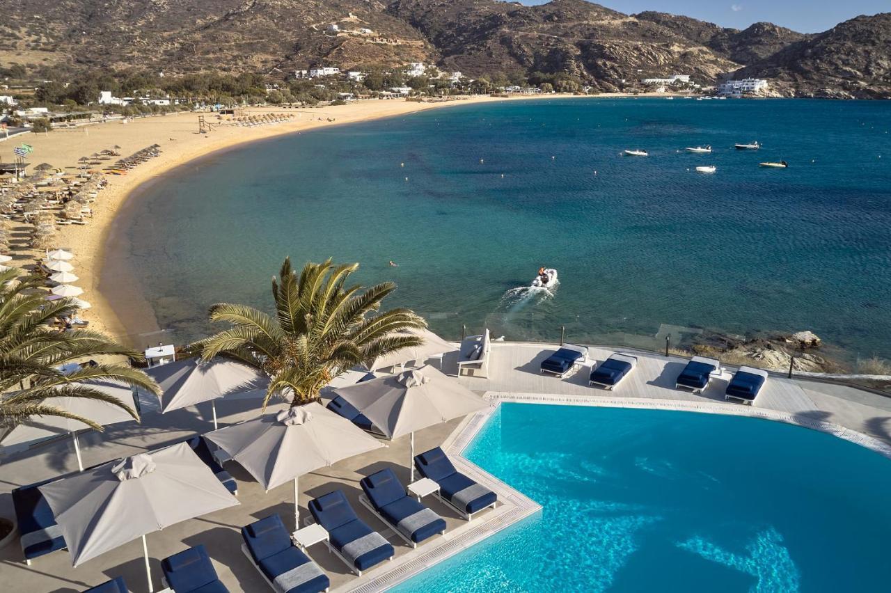 Ios Palace Hotel & Spa Mylopotas Bagian luar foto