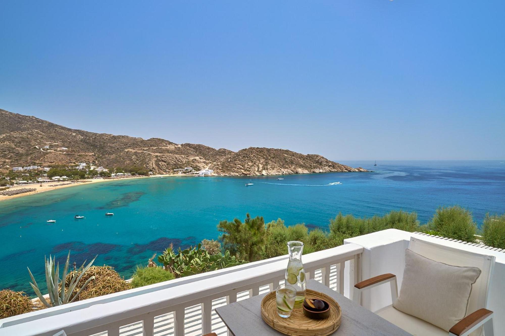 Ios Palace Hotel & Spa Mylopotas Bagian luar foto