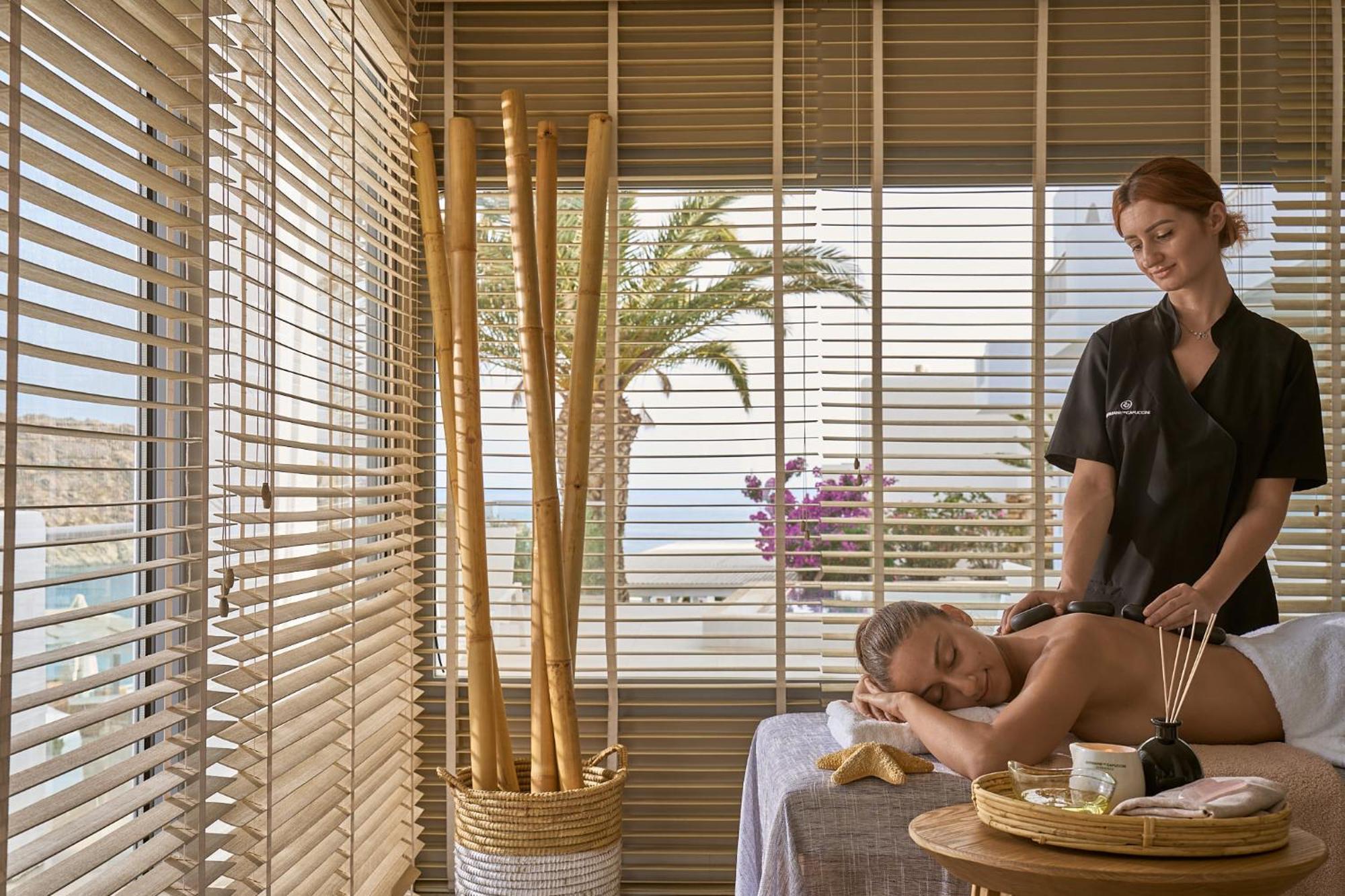 Ios Palace Hotel & Spa Mylopotas Bagian luar foto